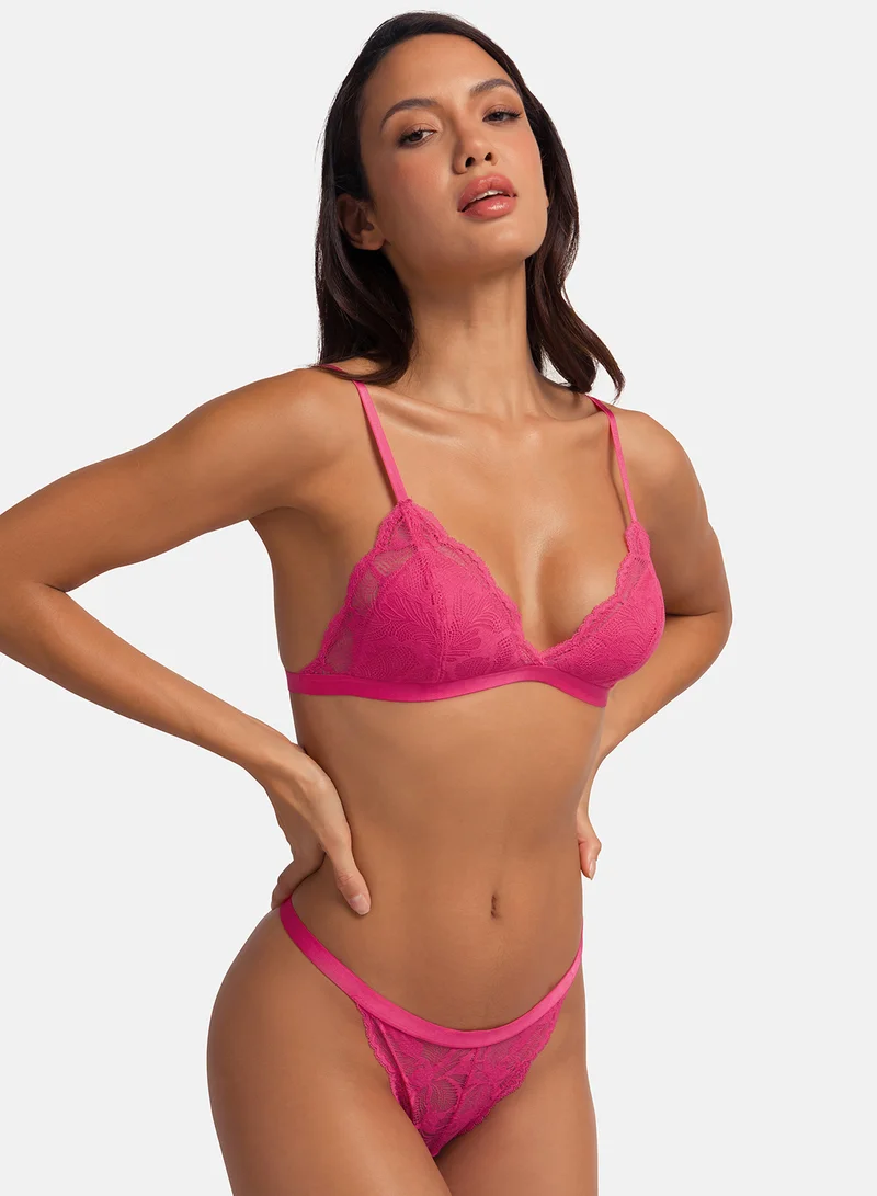 دورينا Plunge Neck Bra