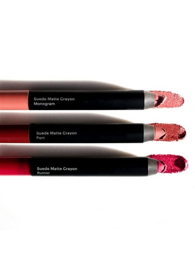 Glo Skin Beauty Cream Glaze Lip Crayon | High Shine Lip Color with Intense Saturation and Impressive Staying Power, (Chiffon) - Image 3