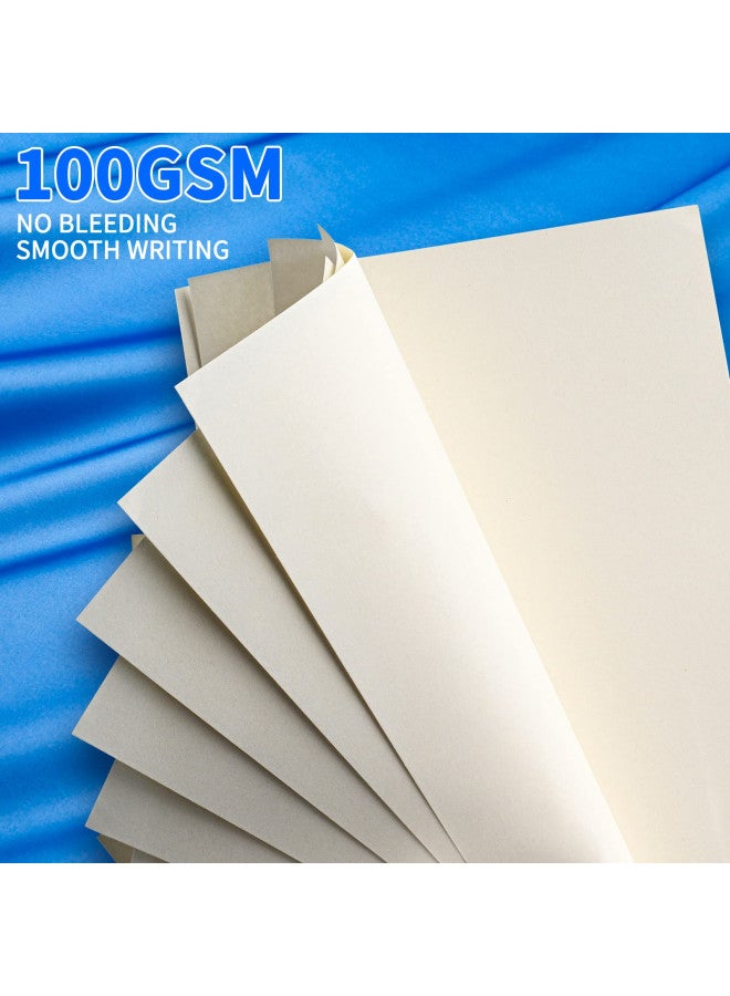 Tofun A6 Refillable Paper, A6 Blank Refill Paper, A6 Binder Refills for 6-Ring Binders Planner Traveller Journal Notebook Dairy,Filler Paper Insert, 80 Sheets 160 Pages, Blank - Image 4