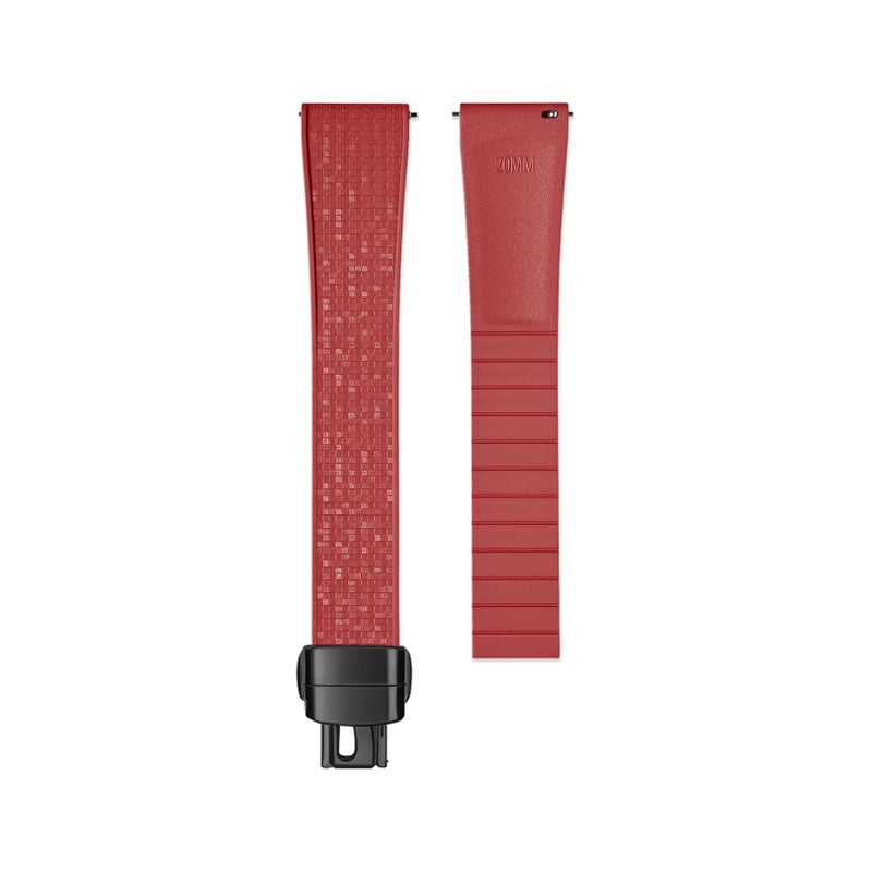 Bluejw CTSizable Mosaic Pattern Fluoroelastomer Watch Band – Replace the Watch Strap for 18mm 19mm 20mm 21mm 22mm Universal Luxury Watches - Image 1