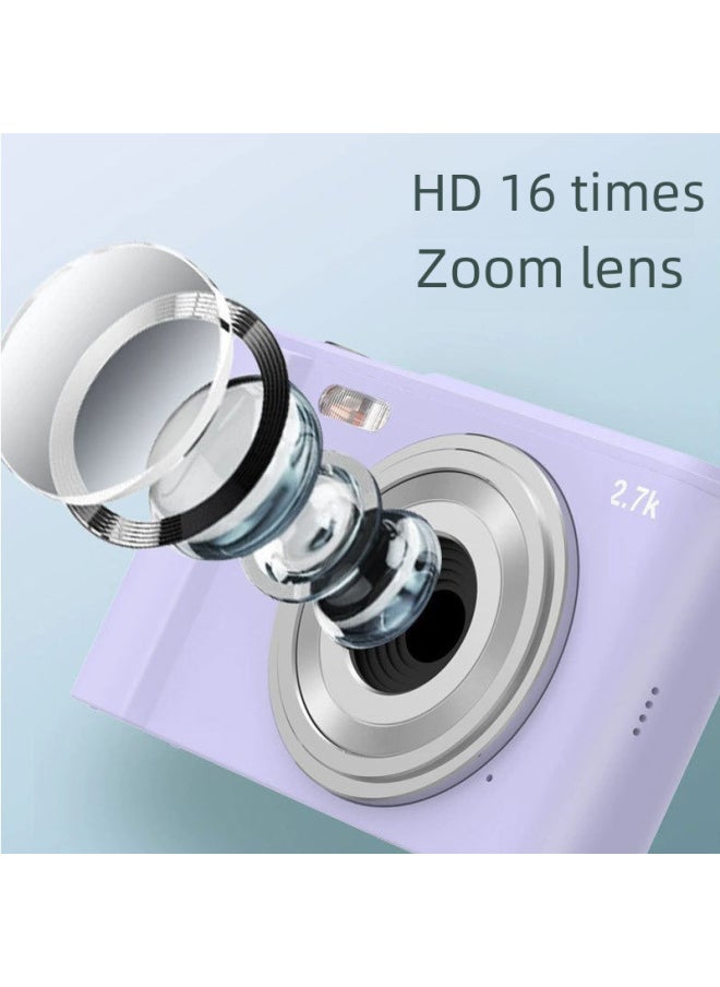 Generic Nikon D3100 Digital Slr Camera 14.2mp Aps-c Cmos Sensor Iso 100-3200 High-speed Continuous Shooting Up To 4fps Lcd Screen-Body Color:Common Screen Model Light Purple 4K  - Image 4