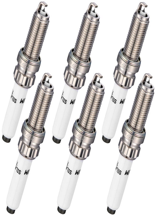 BDFHYK 93560 Platinum Iridium Spark Plugs Compatible with Porsche Cayenne Macan Panamera,Compatible with Audi A6 allroad Quattro A7 Sportback A8 Quattro Q7 Q8 RS5 S4 S5 S6 S7 SQ5 2.9L 3.0L V6 Set of 4 - Image 1