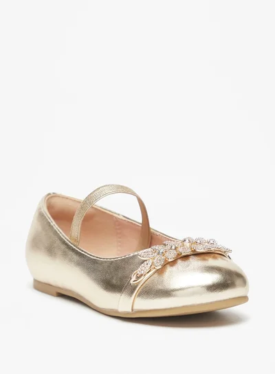 جونيورز Girls Embellished Slip-On Mary Jane Shoes