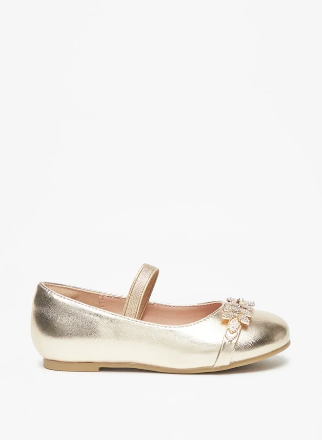 جونيورز Girls Embellished Slip-On Mary Jane Shoes