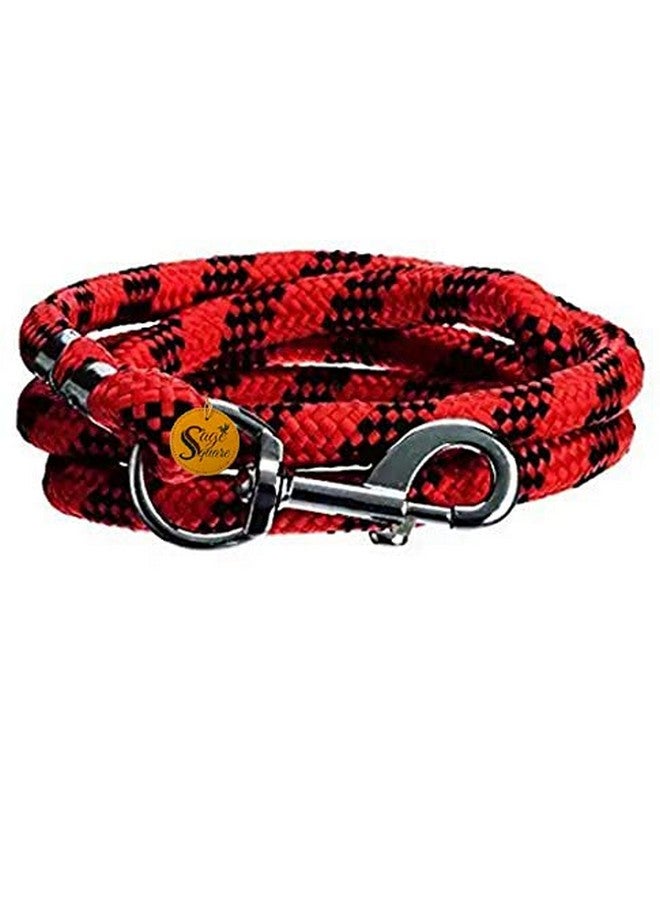 سايج سكوير حبل تدريب الكلاب ومقود بخطاف قوي 15 مم - خياطة عاكسة، متينة ومتعددة الاستخدامات - مثالية للكلاب المتوسطة والكبيرة - متعددة الأحجام والألوان (كلاب كبيرة عشوائية 15 مم) - Image 1