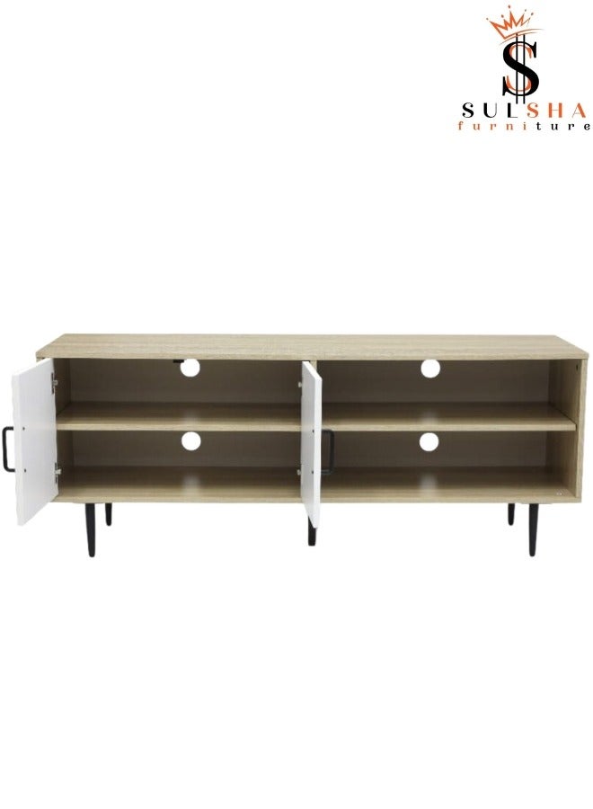TV Stand, Modern TV Cabinet, Simple TV Cabinet Stand, Modern TV Table for TV, Small Apartment Mini Floor Cabinet, Cabinet for Living Room