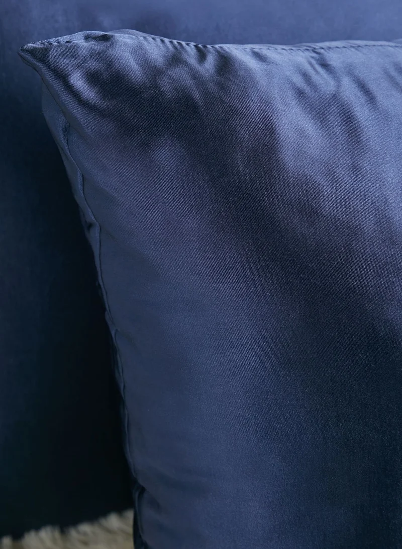 Cotton On Body True Navy Satin Pillow Slip Duo