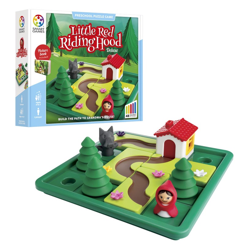 SmartGames Little Red Riding Hood  Preschool Logic Puzzle Game with 48 Challenges and Storybook  Educational Brain Game for Kids Ages 4 to Develop ProblemSolving  Spatial Reasoning Skills - Image 3