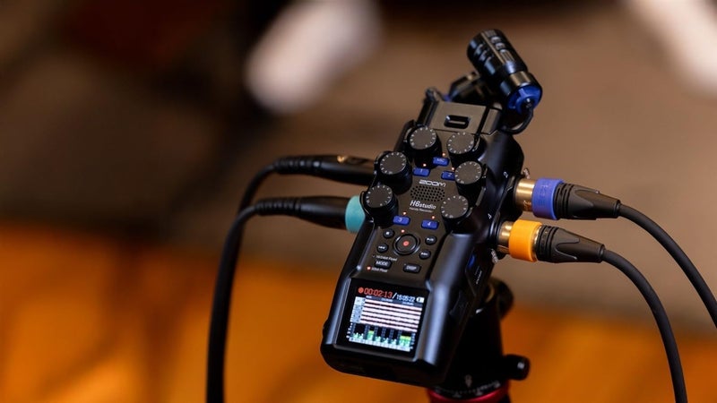 Zoom H6studio 8-Track 32-Bit Float Handy Recorder - Image 2