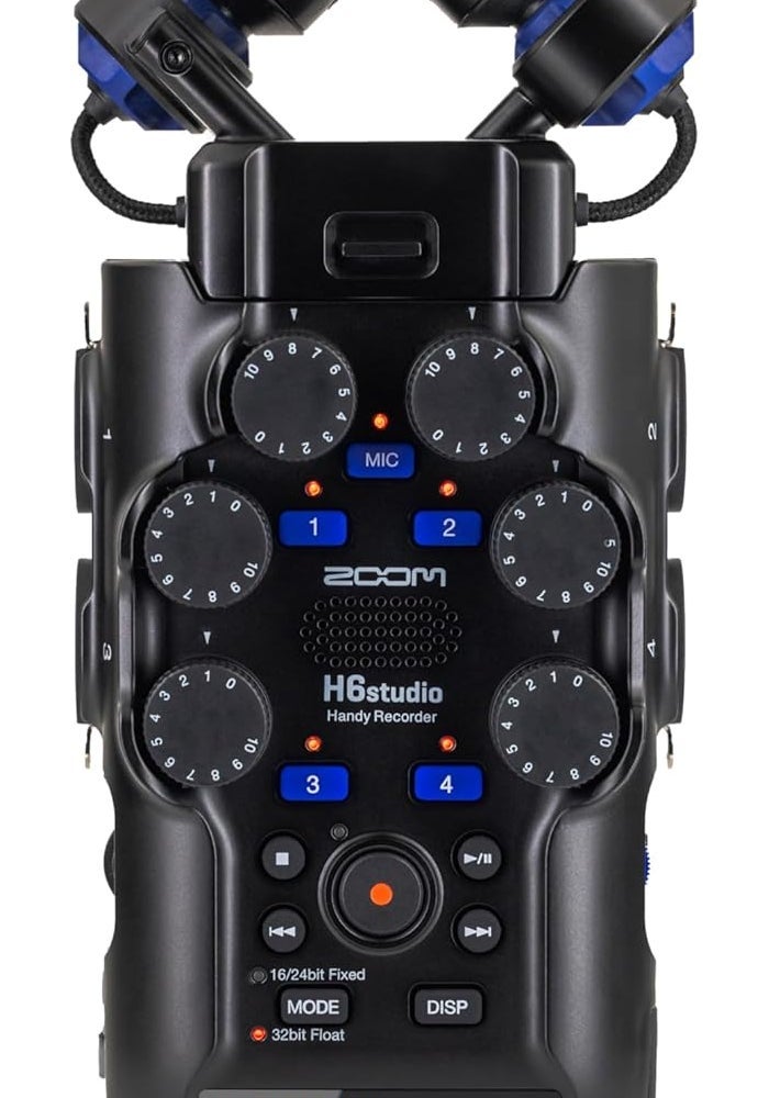 Zoom H6studio 8-Track 32-Bit Float Handy Recorder - Image 1
