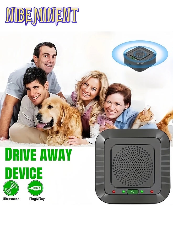 NIBEMINENT Soundwave technology insect repellent, indoor electronic plug-in insect repellent, USB direct plug-in, large coverage range, effectively against mosquitoes, spiders, mice, ants, insects, cockroaches, rodents, no battery required  - Image 2