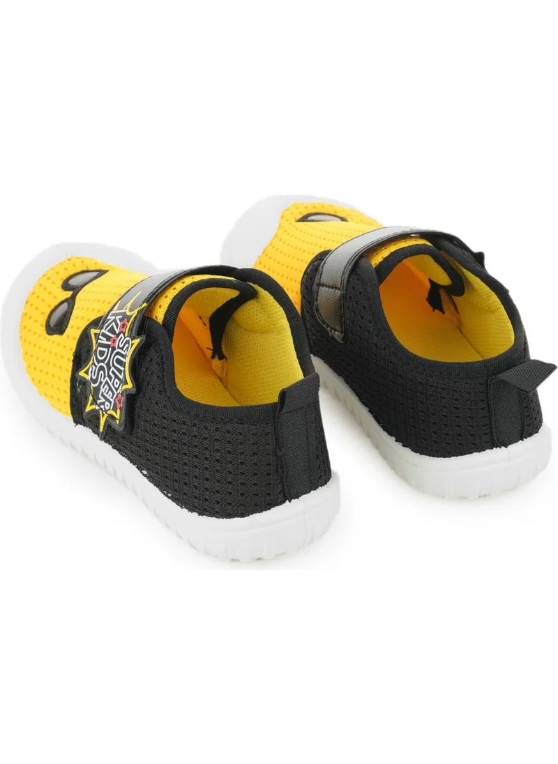 Gezer Summer Linen Boys Adjustable Shoes