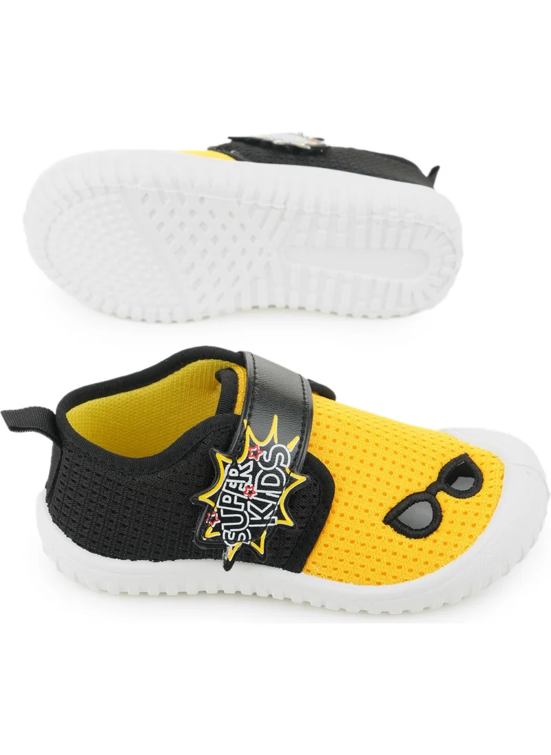 Gezer Summer Linen Boys Adjustable Shoes