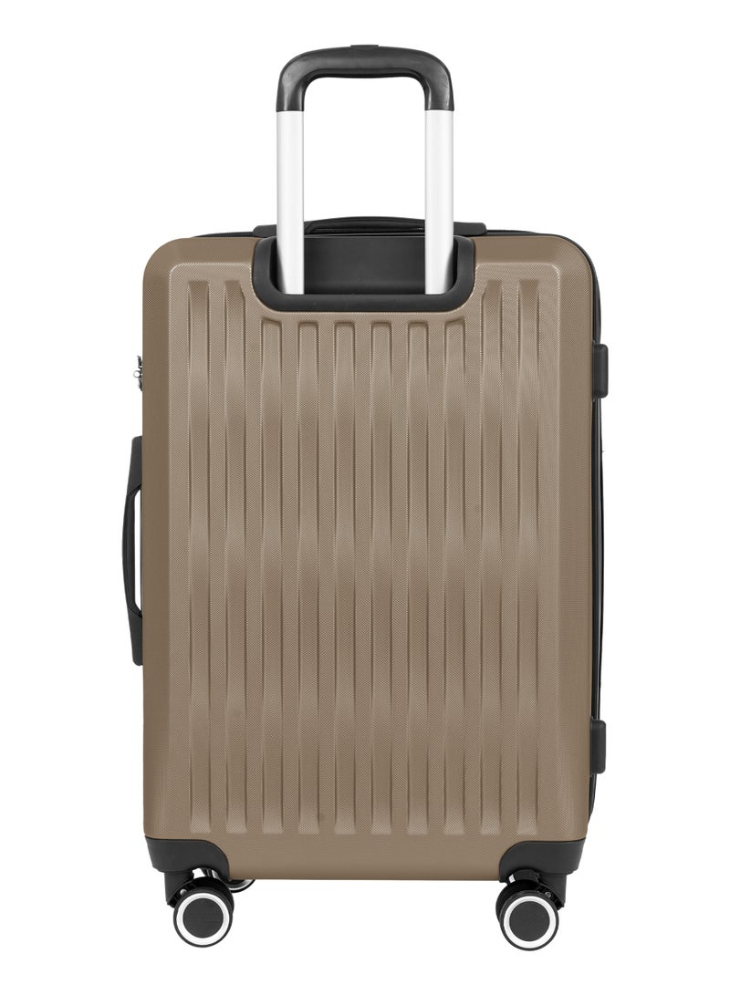 PARAJOHN طقم حقائب ترولي ABS من نكسوس 3 قطع - شامبانيا - Image 5