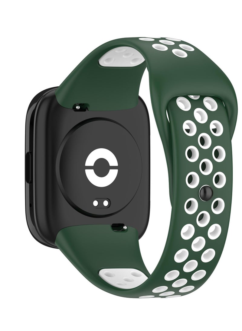 Generic Strap Watch Silicone Compatible With Xiaomi Redmi Watch 3 Lite/Redmi Watch 3 Active, Sport Silicone Watch Band Wrist Strap,Bracelet Wristband Wrist Strap  - Image 2
