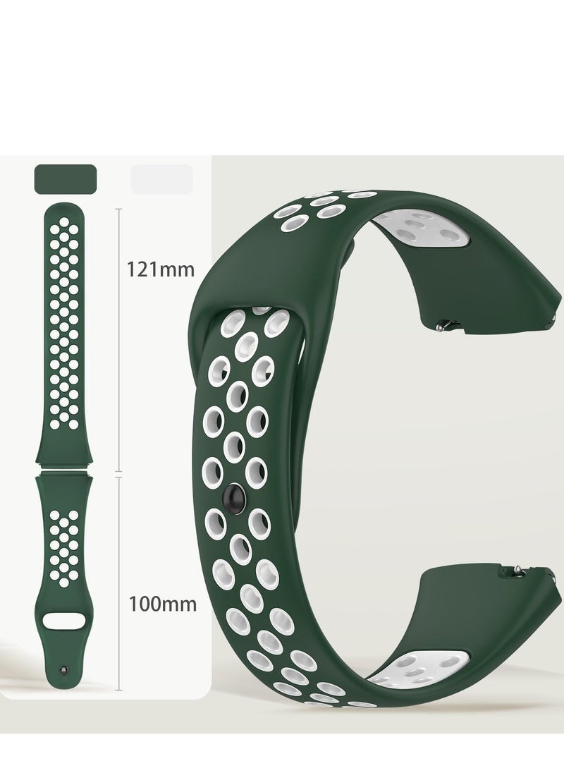 Generic Strap Watch Silicone Compatible With Xiaomi Redmi Watch 3 Lite/Redmi Watch 3 Active, Sport Silicone Watch Band Wrist Strap,Bracelet Wristband Wrist Strap  - Image 5