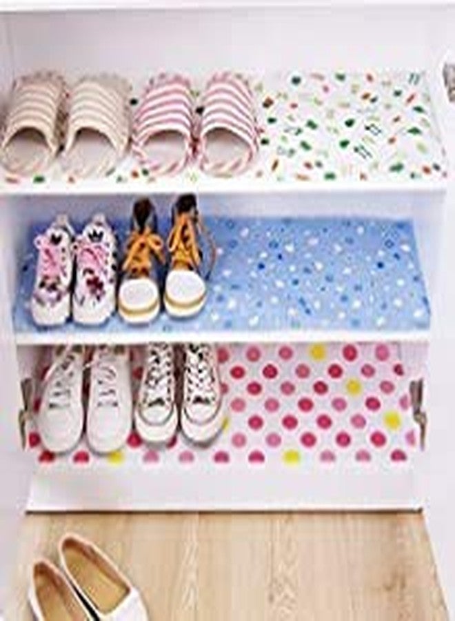JRM Multipurpose Waterproof EVA Anti-Slip Mat Roll for Kitchen, Drawer, Fridge, and Shelf Liner | Super Strong, Food Grade, Non-Slip Mat for Cupboard, Table and Bathroom (FLORAL, RR60X500-FLORAL) - Image 5