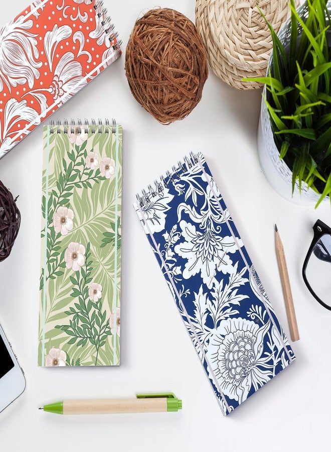 Resurhang 6pcs Hard Cover Skinny Notepads Reporter Notebook Top Bound Spiral Notebook for Work, Shopping List and Class, 8.4 x 3.75 Inch - Image 4