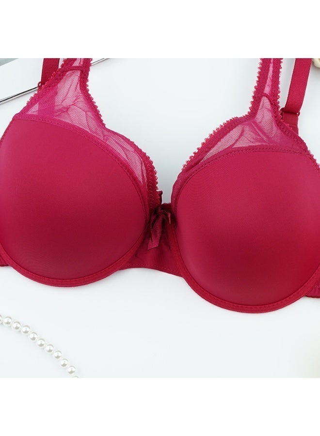 Women Underwire Side Support push-up Minimizer Shaping Bra - Image 5