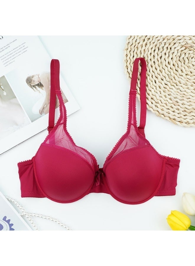 Women Underwire Side Support push-up Minimizer Shaping Bra - Image 4