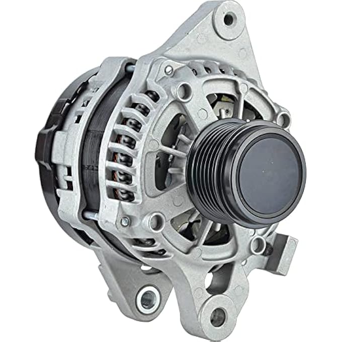 DB Electrical 400-52498R Alternator Compatible With/Replacement For 125Amp Internal Fan Type Decoupler Pulley Type Internal Regulator CW Rotation 12V 1.8L TOYOTA COROLLA 2014-2018 104211-3301 - Image 1