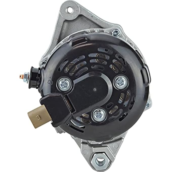 DB Electrical 400-52498R Alternator Compatible With/Replacement For 125Amp Internal Fan Type Decoupler Pulley Type Internal Regulator CW Rotation 12V 1.8L TOYOTA COROLLA 2014-2018 104211-3301 - Image 5