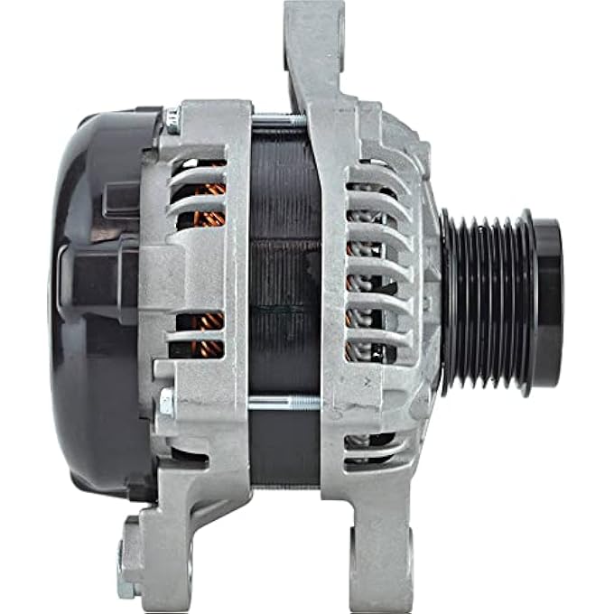 DB Electrical 400-52498R Alternator Compatible With/Replacement For 125Amp Internal Fan Type Decoupler Pulley Type Internal Regulator CW Rotation 12V 1.8L TOYOTA COROLLA 2014-2018 104211-3301 - Image 3