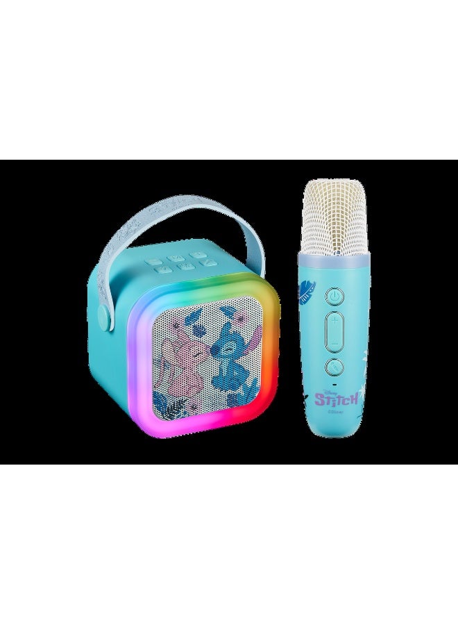 Volkano Disney Frozen Bluetooth Dome Microphone with RGB Lights | Kids karaoke microphone with Bluetooth connectivity, RGB lights, echo effects, and fun singing experience - Image 1