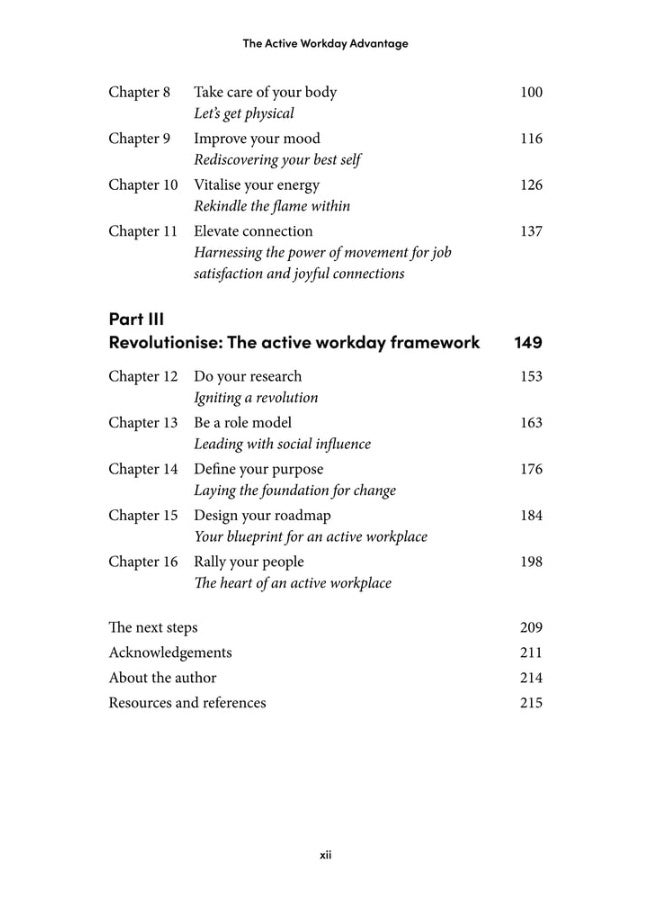 The Active Workday Advantage: Unlock your most energised, engaged and happy self at work - Image 4