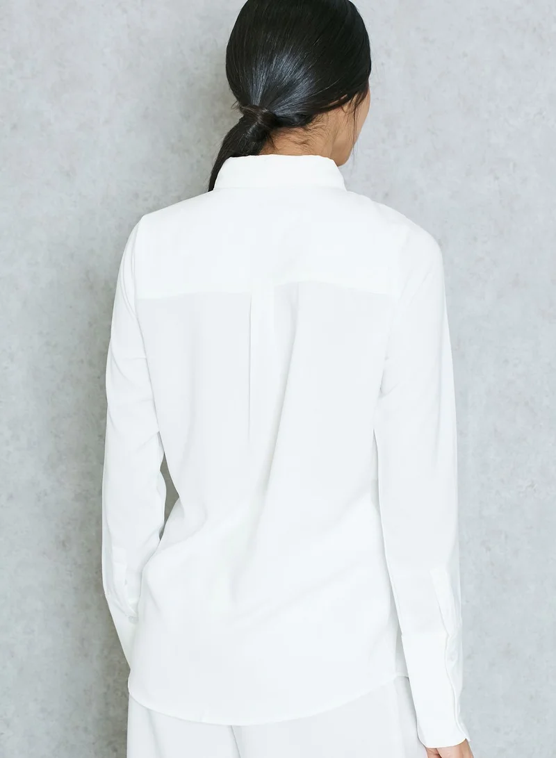 lavish alice Front Twisted Shirt