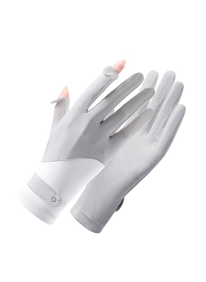 Full Finger Summer Bike Driving Cycling Gloves for  Women - Touchscreen Gel Pads Shock-Absorbing Road Bicycle Gloves for Outdoor Sports Biking Running Hiking - Image 1