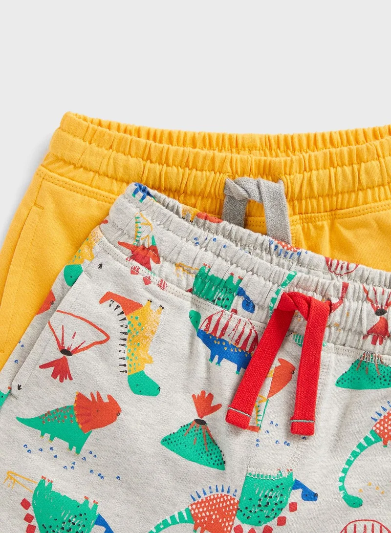 mothercare Infant 3 Pack Assorted Shorts