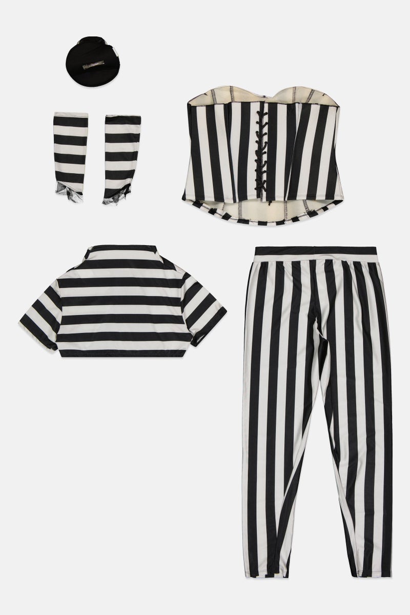 Rubies Beetlejuice Adult Costume, Multicolor - Image 4