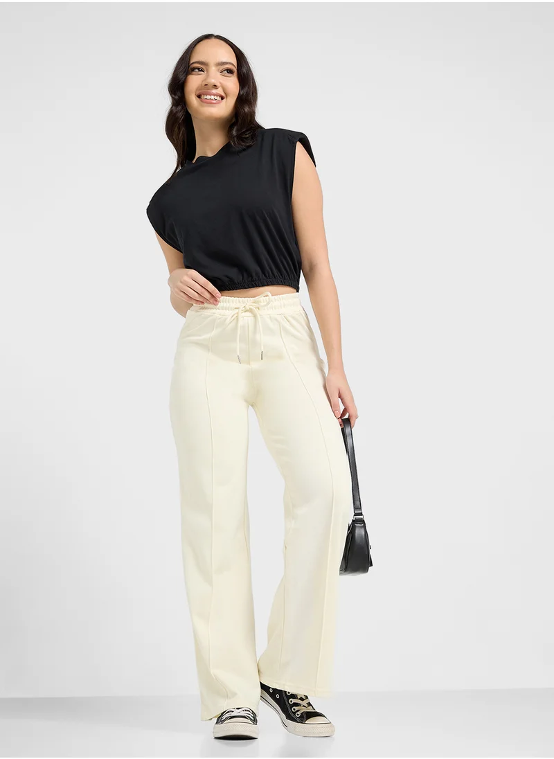 Ginger Basics Wide Leg Sweatpant