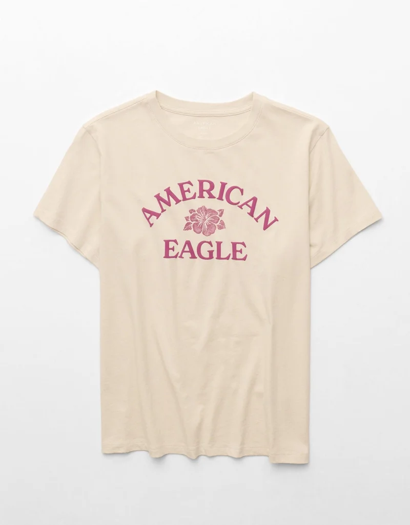 American Eagle  AE Everyday Luxe T-Shirt for Women | Best Price UAE
