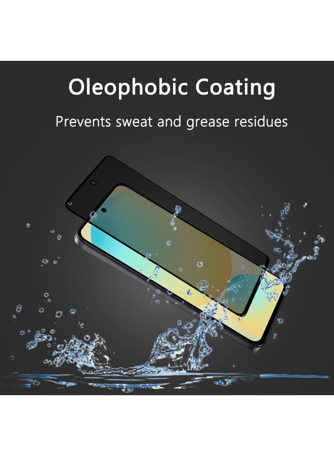 Samsung Galaxy S25 FE Privacy Glass Screen Protector Anti-Spy Tempered Glass Film 9H Hardness Scratch Resistant Bubble Free Glass Screen Protector for Samsung Galaxy S25 FE - Image 4