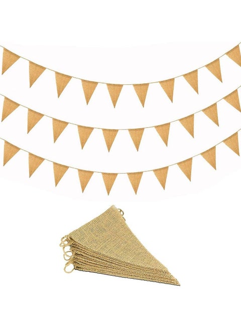 Natural Burlap Flags Cloth