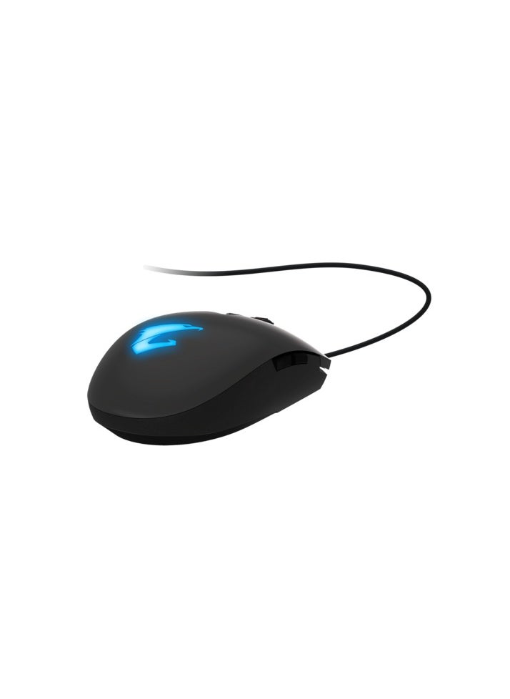 ماوس الألعاب السلكي من جيجابايت Aorus M2 اسم العلامة التجارية جيجابايت اللون أسود كابل تقنية الاتصال، LED بصري ميزات خاصة خفيفة الوزن كشف الحركة البصرية كمية الزر 5 اتجاه اليد يمكن استخدامه بكلتا اليدين اسم الموديل اسود الاستخدامات الموصى بها لألعاب المنتج وزن السلعة 231 جرام