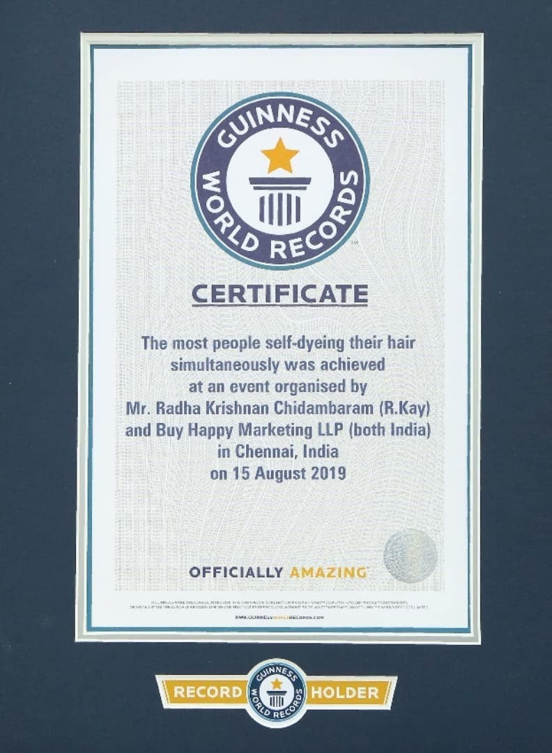 VIP Natural Hair Colour Shampoo Black 180ml - Image 2