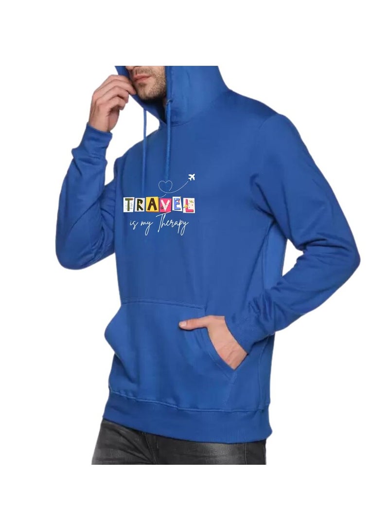 PRINTSHOP4ME Traveller Hoodie For Men-Soft Cotton Pullover With Traveller Design-Long Sleeve With Drawstring And Pockets-Perfect For Travel,Hiking,Outdoor - Image 4