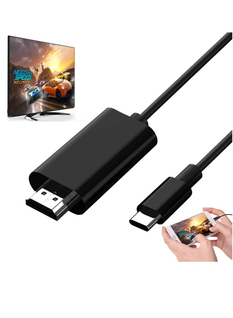 4K HDMI Adapter MHL Converter Cable for iPhone 15 Pro Max Samsung Galaxy USB Type C Android Phones to TV Projector Monitor - Image 1