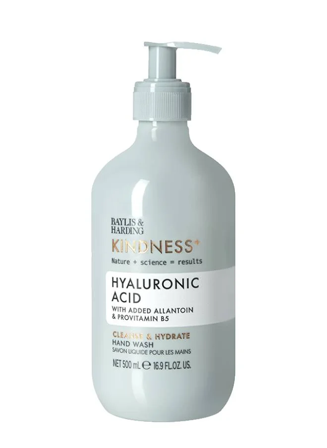 Baylis & Harding Baylis and Harding Kindness+ Hyaluronic Acid Cleanse and Hydrate Luxury Hand Wash 500ml