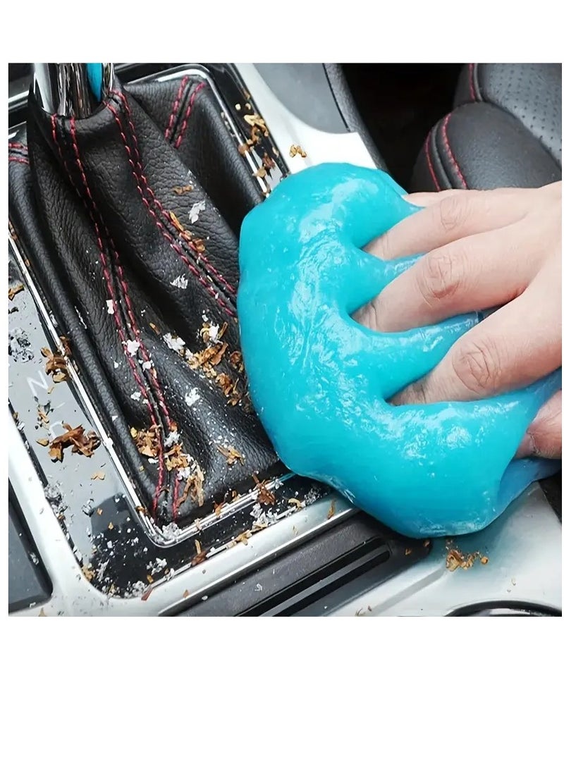PAMEER Auto Interior Dust Catcher, Gel Cleaning Magic Dust Catcher, Glue Car Vent Computer Keyboard Dirt Cleaner, Auto Cleaning Gel Accessories, Cleaning Supplies Auto Accessories-cleansing Gel-cleaning Gel-keyboard, Laptop  - Image 1