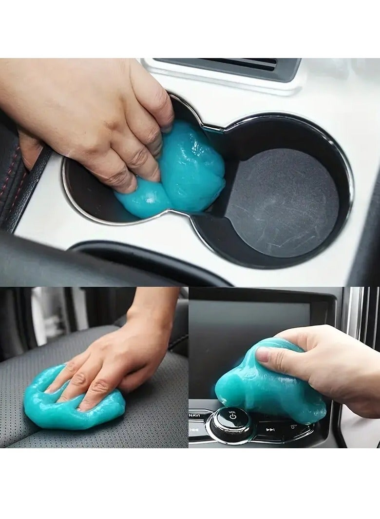 PAMEER Auto Interior Dust Catcher, Gel Cleaning Magic Dust Catcher, Glue Car Vent Computer Keyboard Dirt Cleaner, Auto Cleaning Gel Accessories, Cleaning Supplies Auto Accessories-cleansing Gel-cleaning Gel-keyboard, Laptop  - Image 2