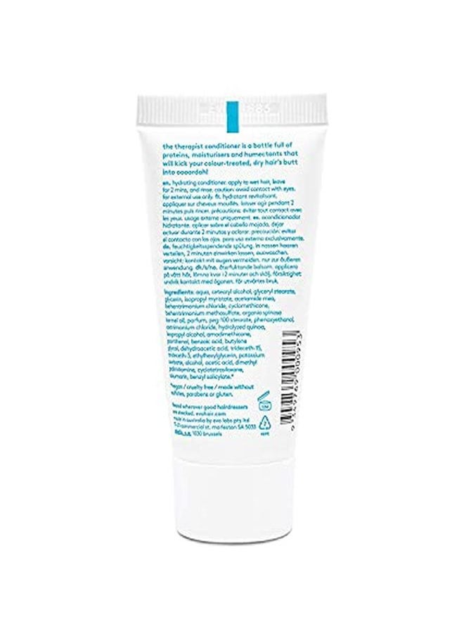 EVO The Therapist Hydrating Hair Conditioner, 1.1 Fl Oz Travel Size  - Image 2