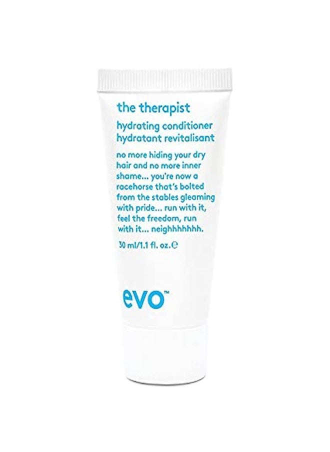 EVO The Therapist Hydrating Hair Conditioner, 1.1 Fl Oz Travel Size  - Image 1