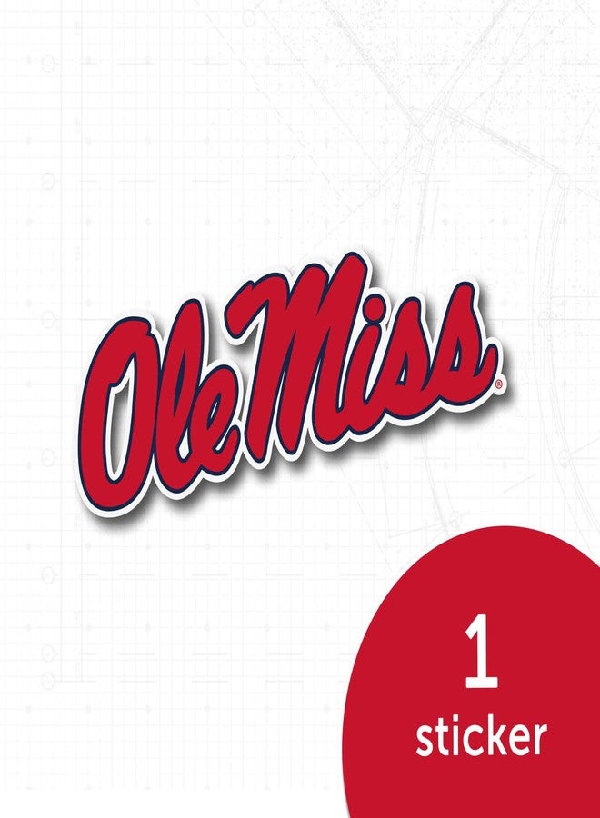 Desert Cactus University of Mississippi Sticker Rebels Ole Miss U of M Vinyl Decal Laptop Water Bottle Car Scrapbook (IND 7) - Image 5