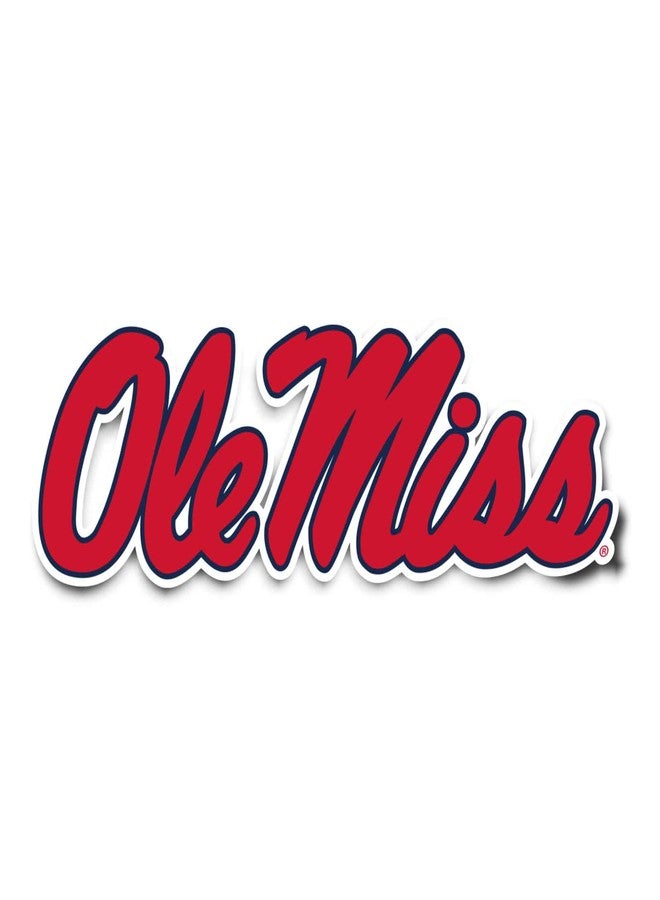 Desert Cactus University of Mississippi Sticker Rebels Ole Miss U of M Vinyl Decal Laptop Water Bottle Car Scrapbook (IND 7) - Image 1