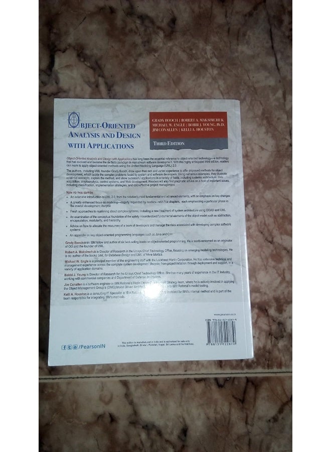 Object-Oriented Analysis and Design with Applications, 3/e - Image 2