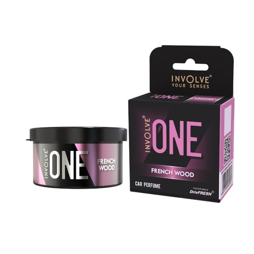 Involve your senses اشرك حواسك عطر سيارة عضوي من الخشب الفرنسي، معطر هواء قوي لتجديد سيارتك - IONE07-40g | ملحقات داخلية للسيارة | معطرات السيارات | عطور السيارات الفاخرة - Image 2
